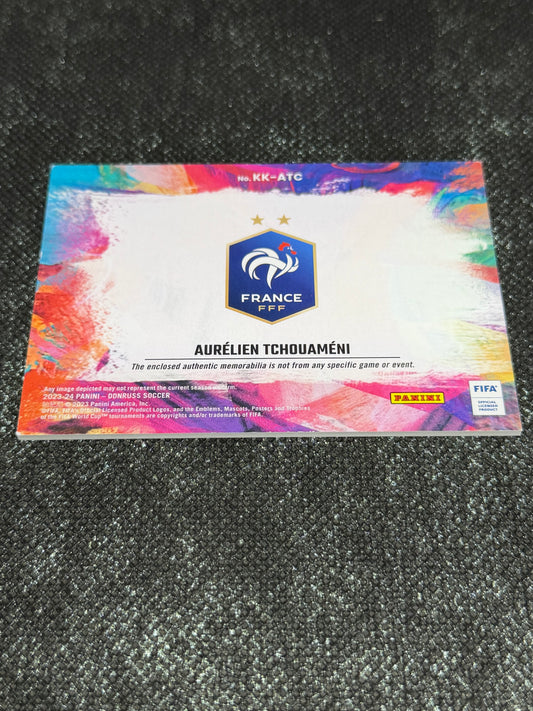 2023-24 Panini Donruss Soccer FIFA Kit Kings - Aurelien Tchouameni