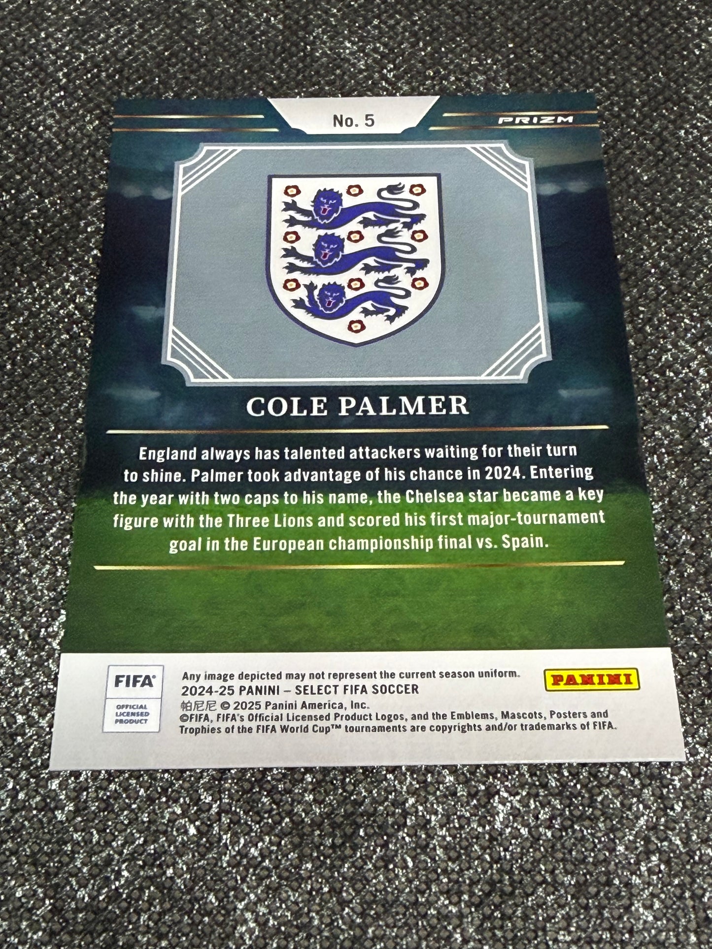 2024-25 Panini - Select FIFA Soccer Artistic Impressions Insert (Case Hit) - Cole Palmer