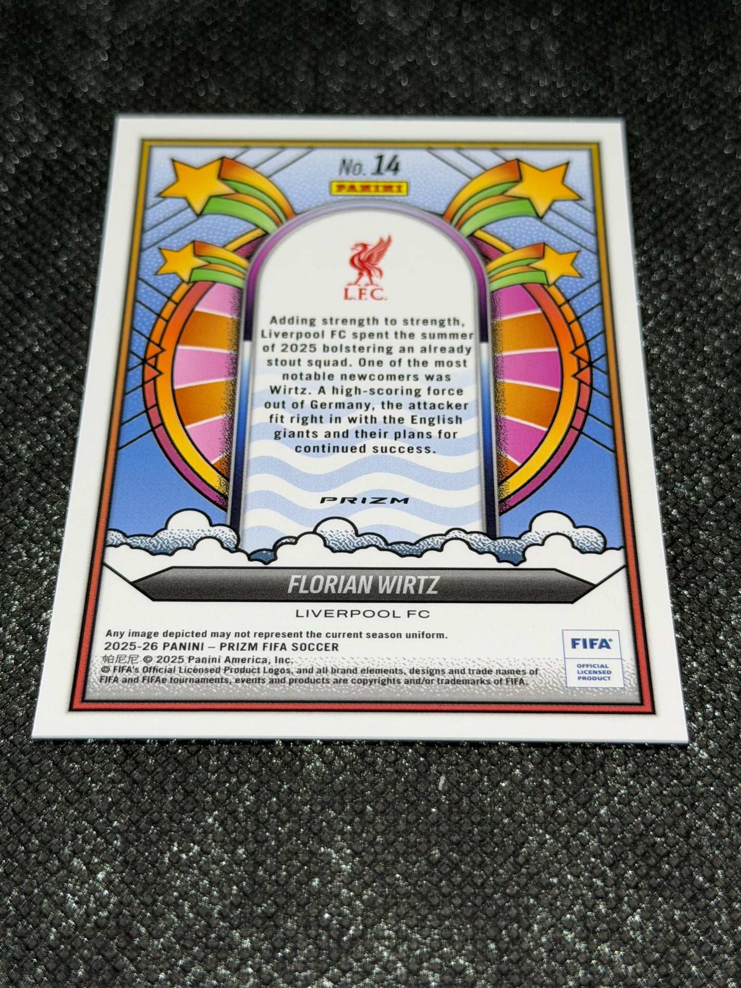 2025-26 Panini - Prizm FIFA Soccer Groovy Insert (Case Hit) - Florian Wirtz
