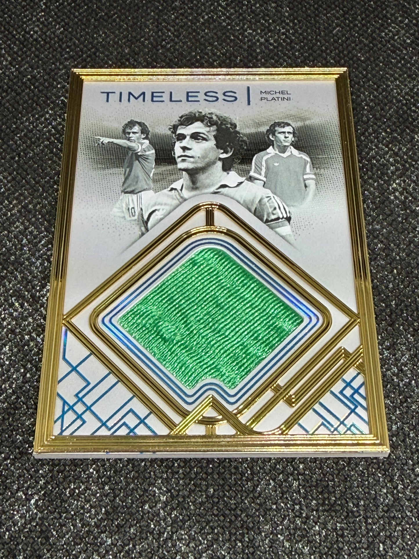 2024 Futera Incredible Soccer Timeless Relic 04/05 - Michel Platini