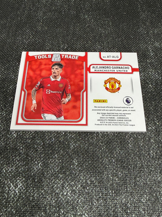 2022-23 Panini Chronicles Absolute Premier League Soccer Tools of Trade RC 018/199 - Alejandro Garnacho