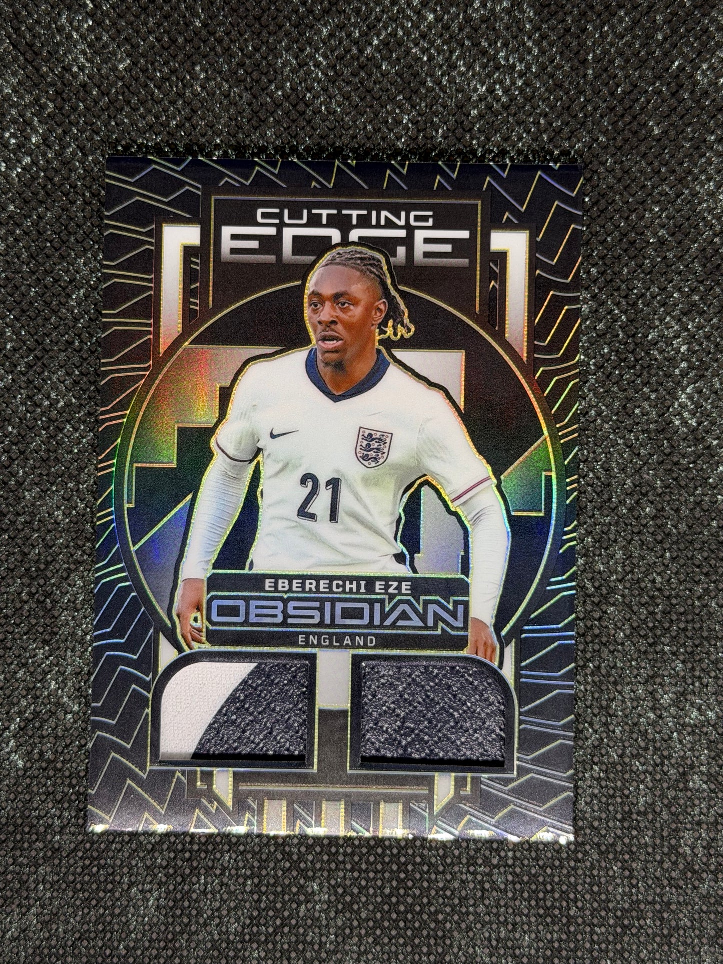 2023-24 Panini Obsidian Soccer Cutting Edge 02/10 - Eberechi Eze