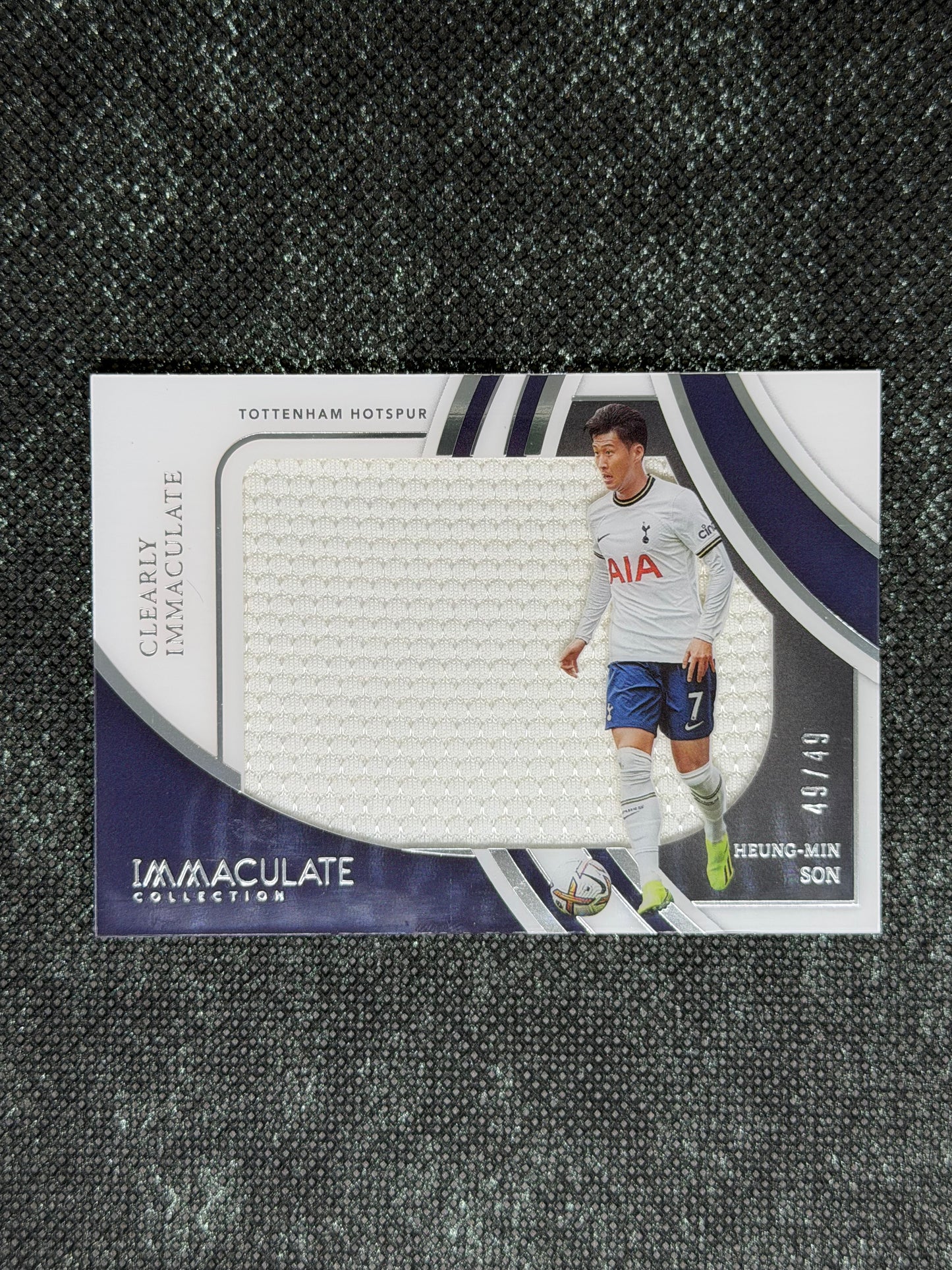 2022-23 Panini Immaculate Collection Soccer Clearly Immaculate (49/49 = 1/1) - Heung-Min Son