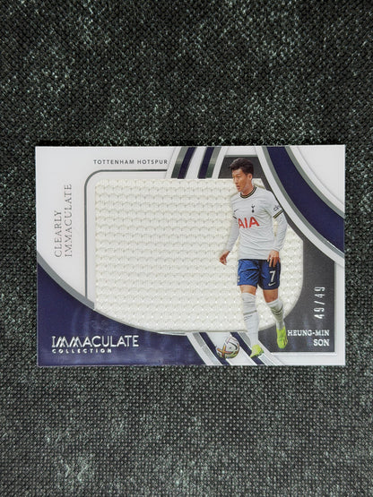 2022-23 Panini Immaculate Collection Soccer Clearly Immaculate (49/49 = 1/1) - Heung-Min Son