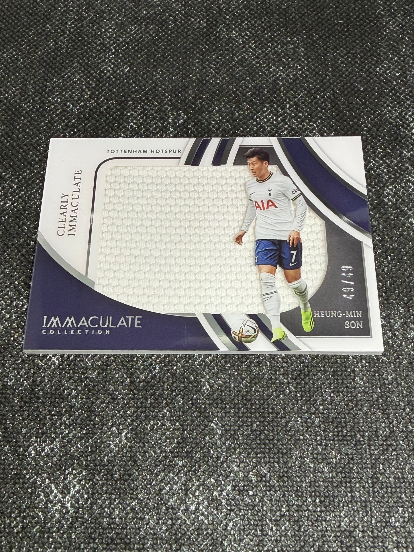 2022-23 Panini Immaculate Collection Soccer Clearly Immaculate (49/49 = 1/1) - Heung-Min Son
