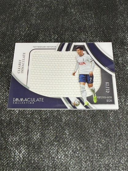 2022-23 Panini Immaculate Collection Soccer Clearly Immaculate (49/49 = 1/1) - Heung-Min Son