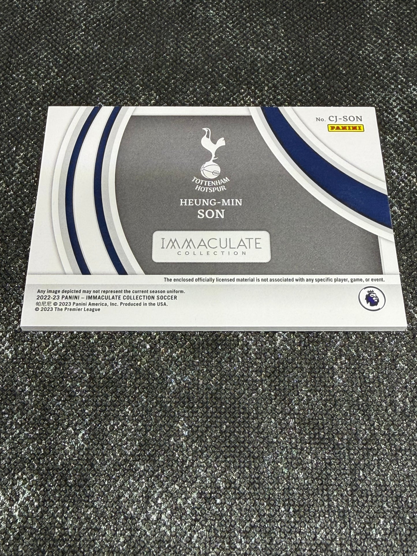 2022-23 Panini Immaculate Collection Soccer Clearly Immaculate (49/49 = 1/1) - Heung-Min Son