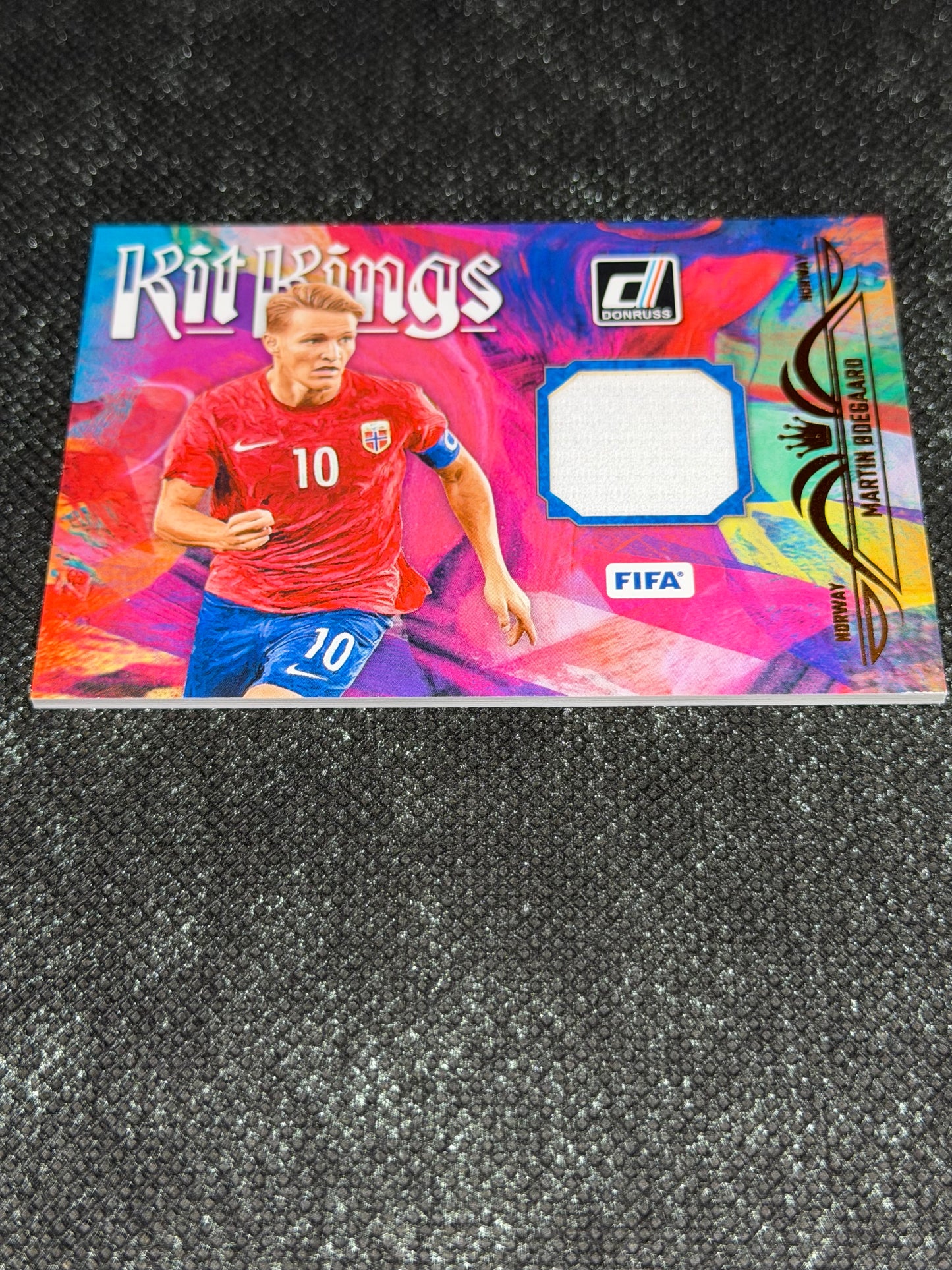 2023-24 Panini Donruss Soccer FIFA Kit Kings - Martin Odegaard