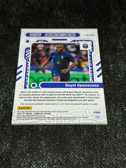 2023-24 Panini Donruss Soccer Kit Series - Dayot Upamecano