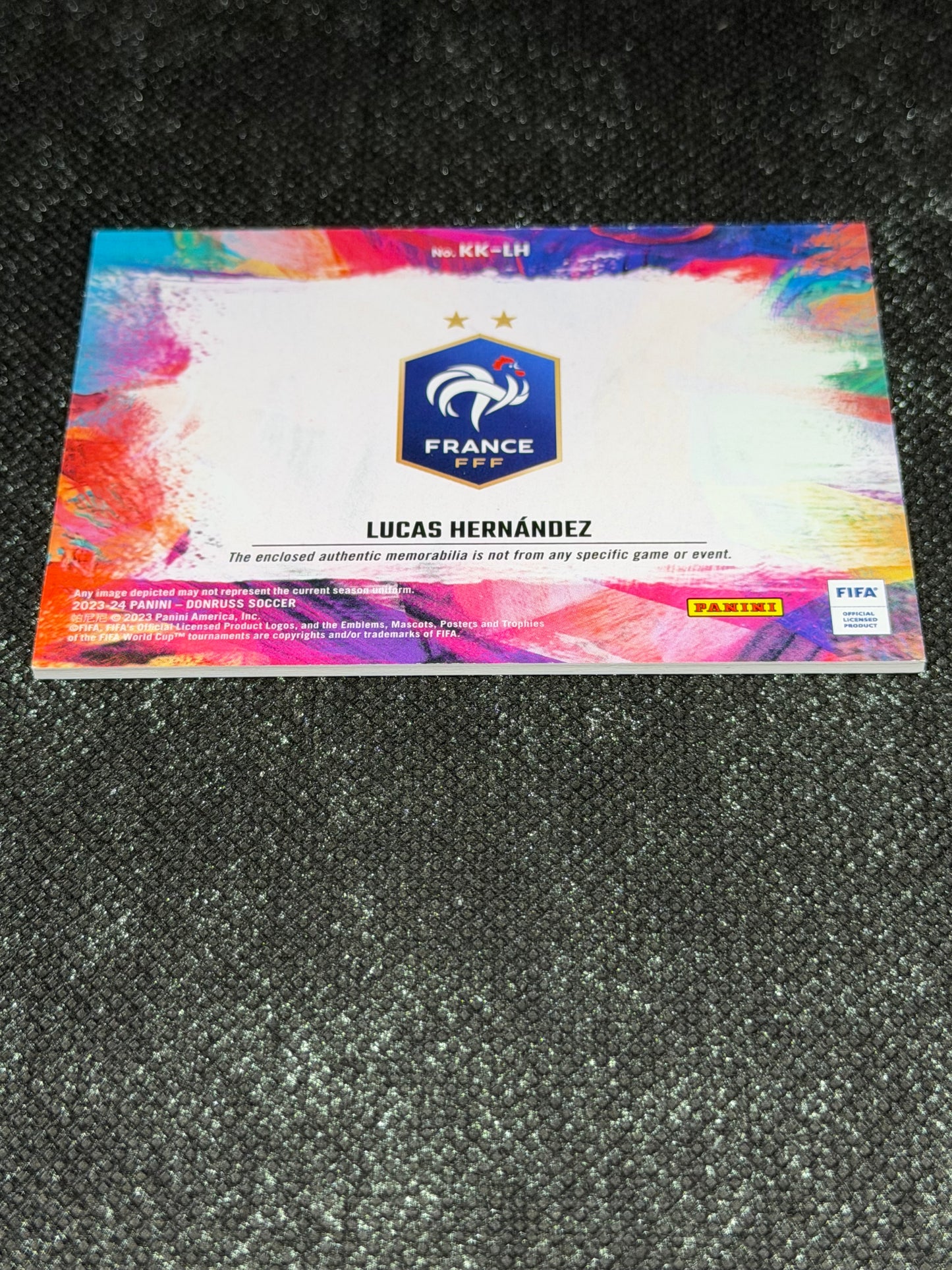 2023-24 Panini Donruss Soccer FIFA Kit Kings - Lucas Hernandez