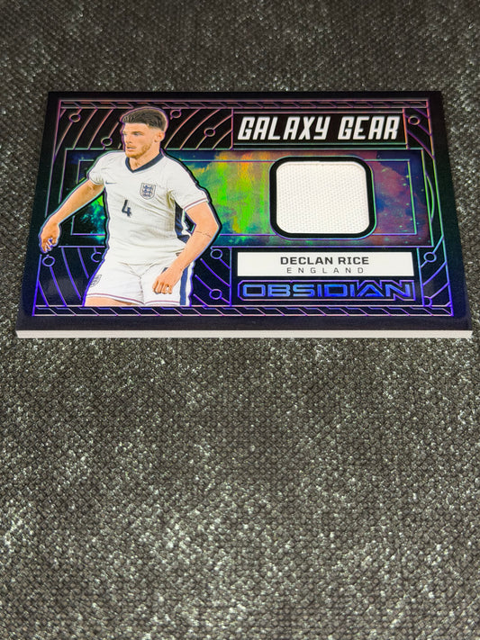 2023-24 Panini Obsidian Soccer Galaxy Gear 44/50 - Declan Rice