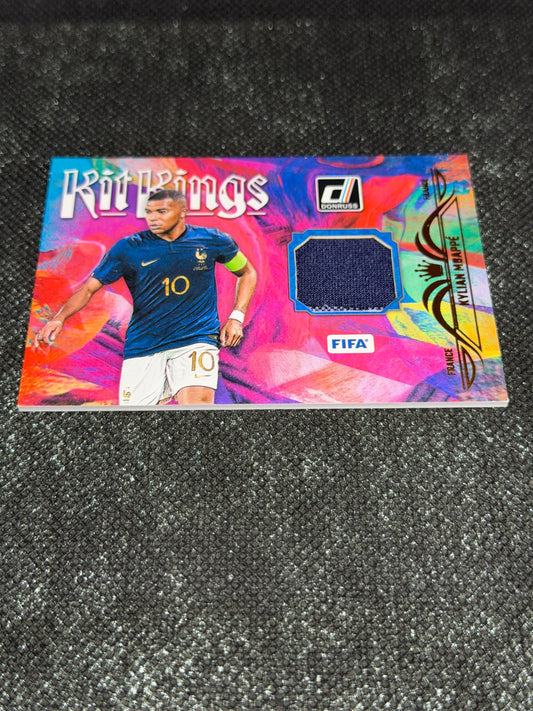2023-24 Panini Donruss Soccer FIFA Kit Kings - Kylian Mbappe