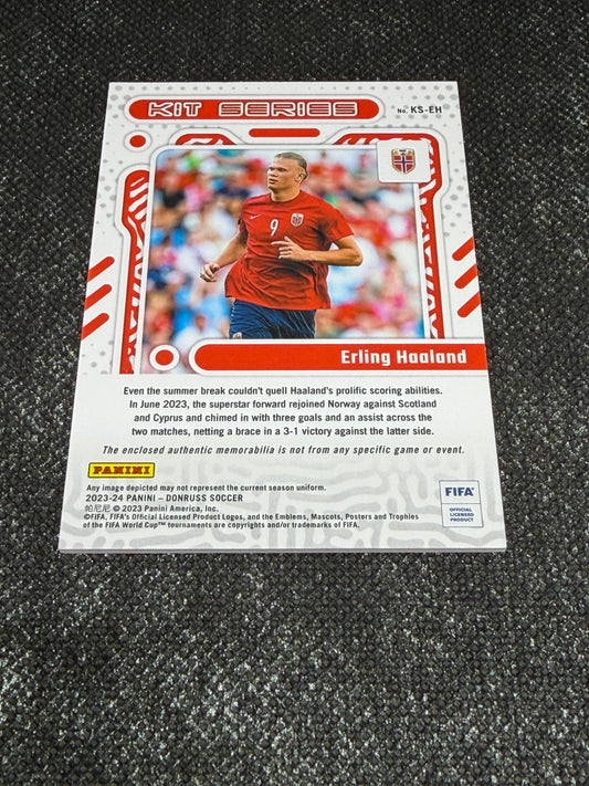 2023-24 Panini Donruss Soccer Kit Series - Erling Haaland