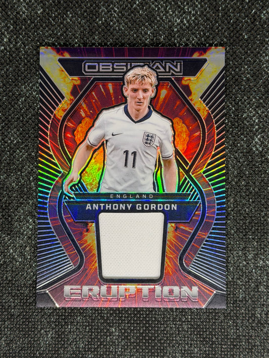 2023-24 Panini Obsidian Soccer Eruption Material 167/199 - Anthony Gordon