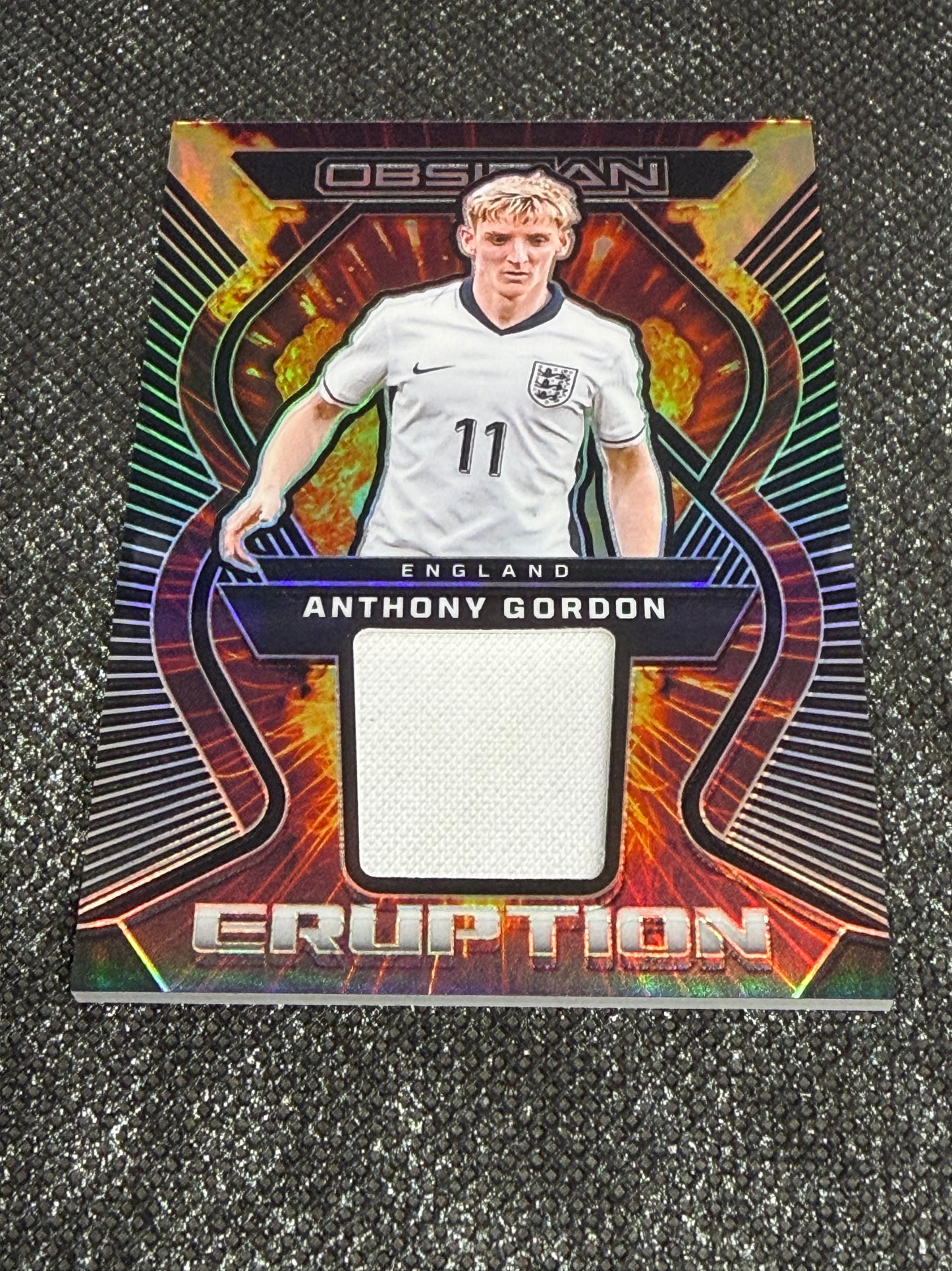 2023-24 Panini Obsidian Soccer Eruption Material 167/199 - Anthony Gordon