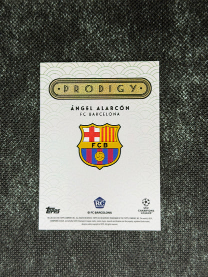 2023 Topps Deco Prodigy FC Barcelona Autograph RC 42/99 - Angel Alarcon