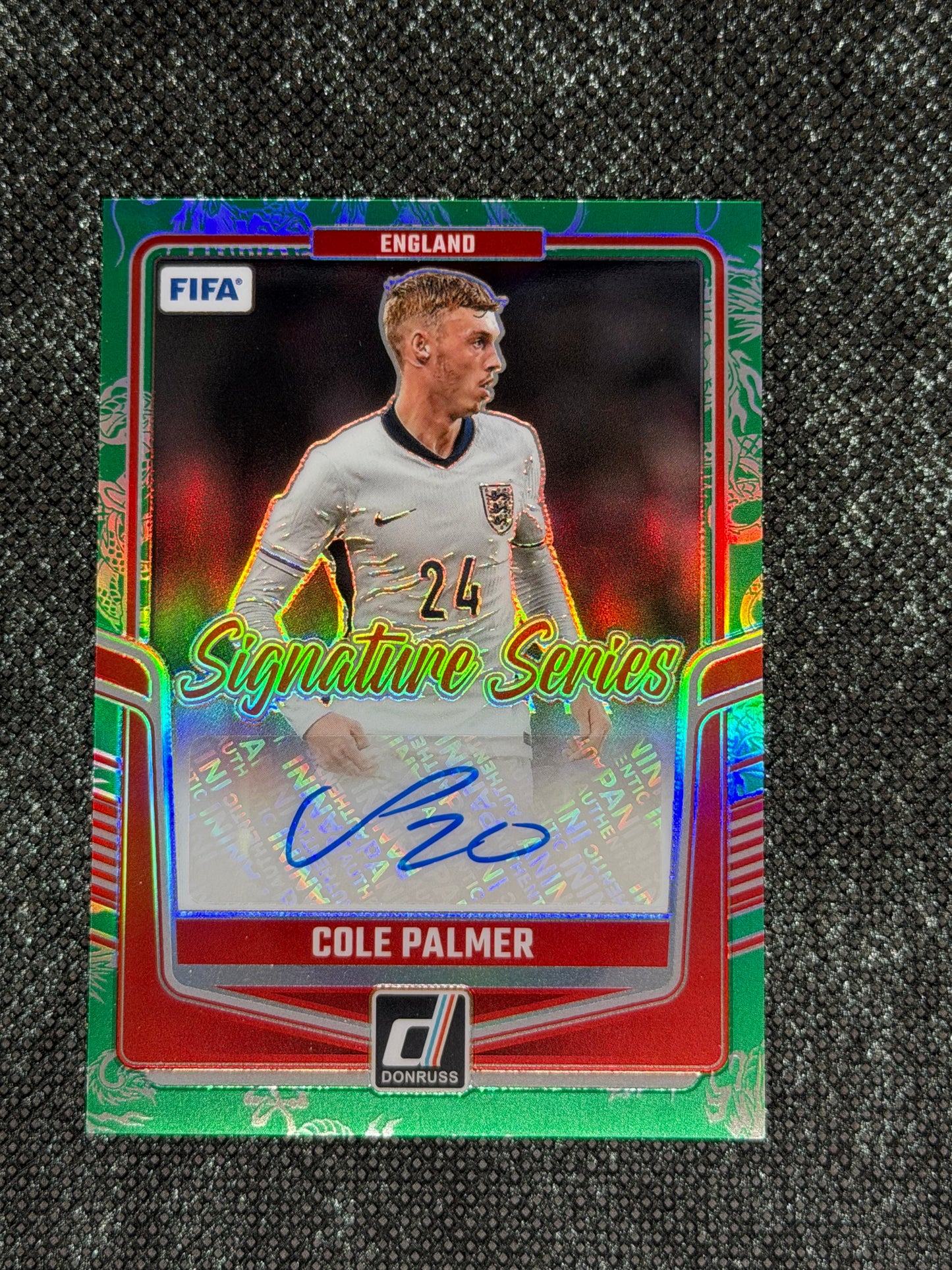 2024-25 Panini Donruss Soccer Signature Series Dragon Scale 40/99 - Cole Palmer