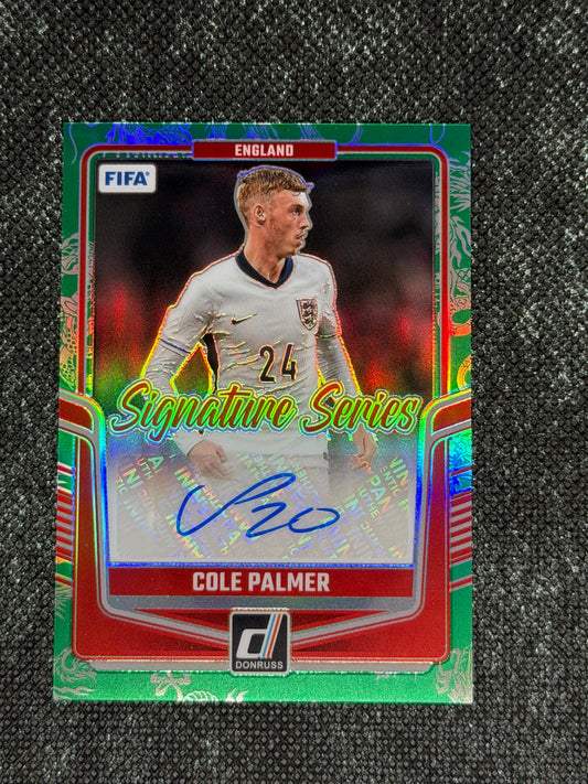 2024-25 Panini Donruss Soccer Signature Series Dragon Scale 40/99 - Cole Palmer