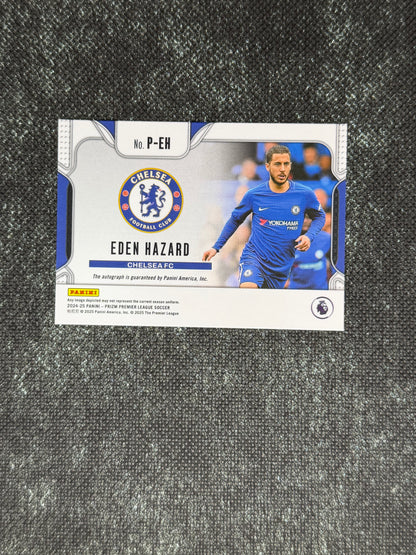 2024-25 Panini Prizm Premier League Soccer Penmanship Signatures - Eden Hazard