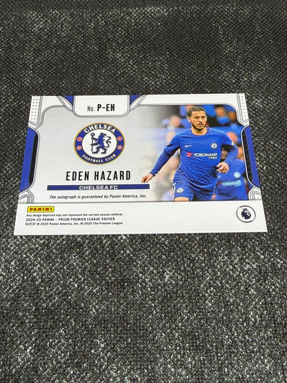 2024-25 Panini Prizm Premier League Soccer Penmanship Signatures - Eden Hazard