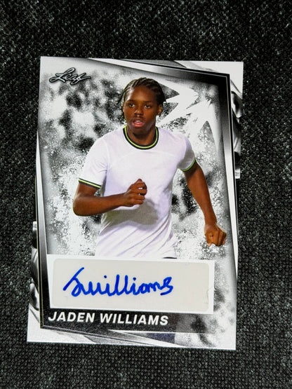 2024 Leaf Soccer Blaster Autograph - Jaden Williams