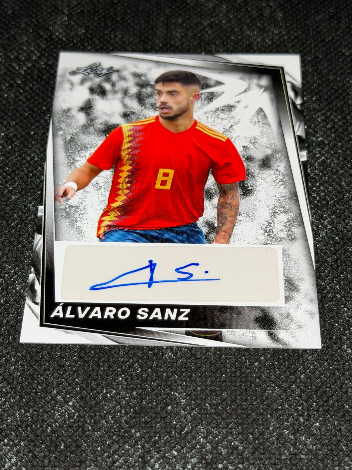 2024 Leaf Soccer Blaster Autograph - Alvaro Sanz