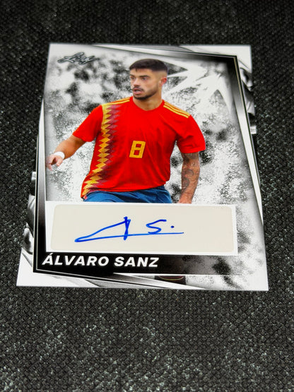 2024 Leaf Soccer Blaster Autograph - Alvaro Sanz