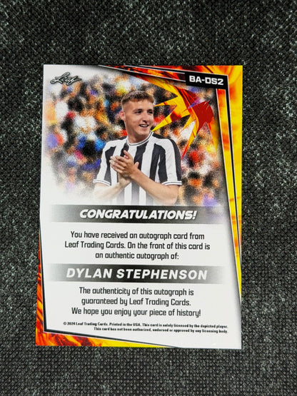 2024 Leaf Soccer Blaster Autograph - Dylan Stephenson