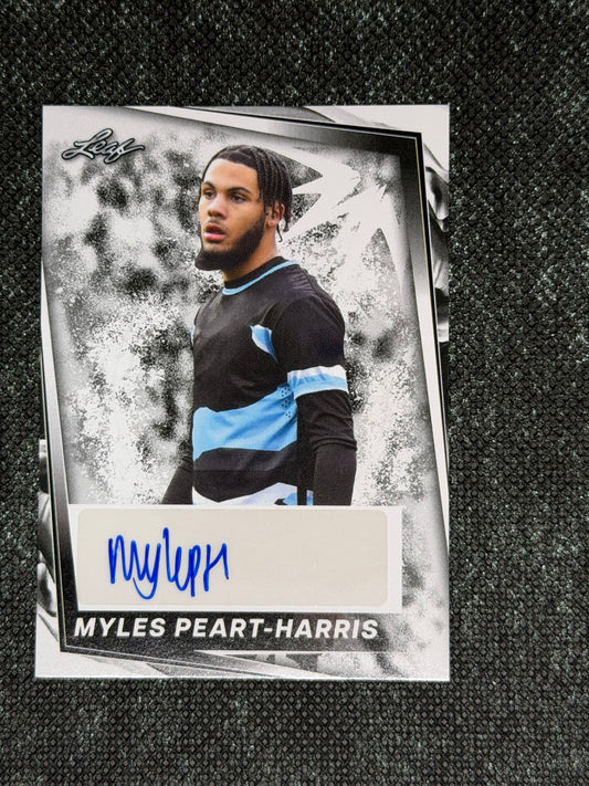 2024 Leaf Soccer Blaster Autograph - Myles Peart-Harris