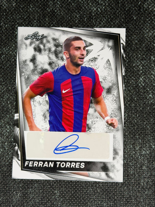 2024 Leaf Soccer Blaster Autograph - Ferran Torres