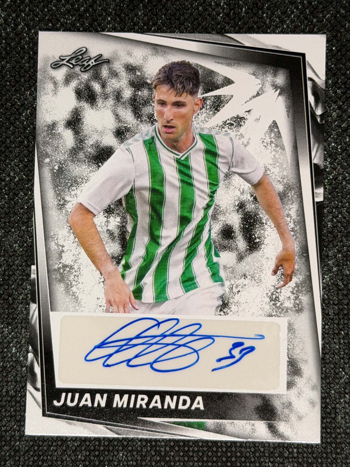 2024 Leaf Soccer Blaster Autograph - Juan Miranda