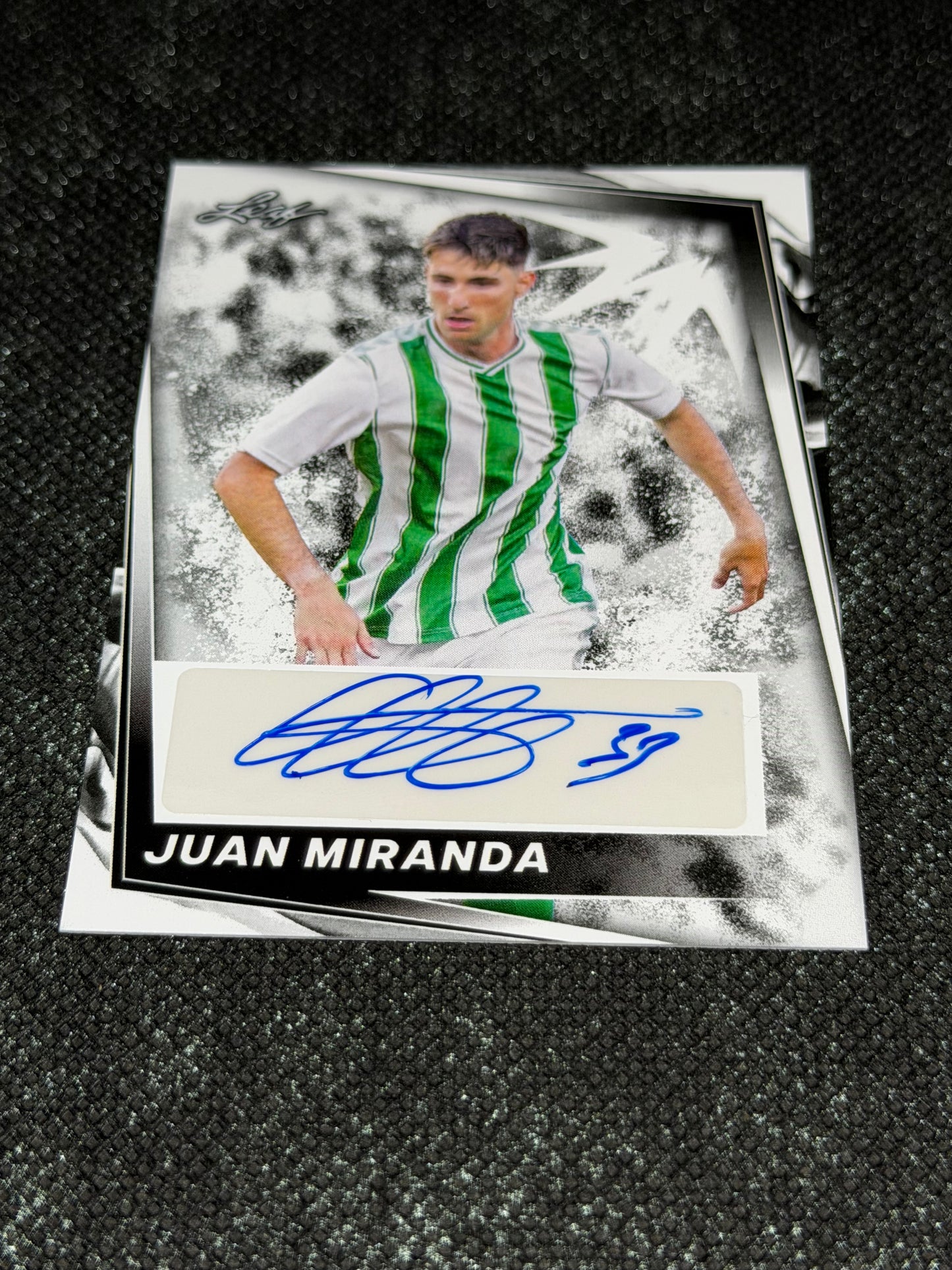 2024 Leaf Soccer Blaster Autograph - Juan Miranda