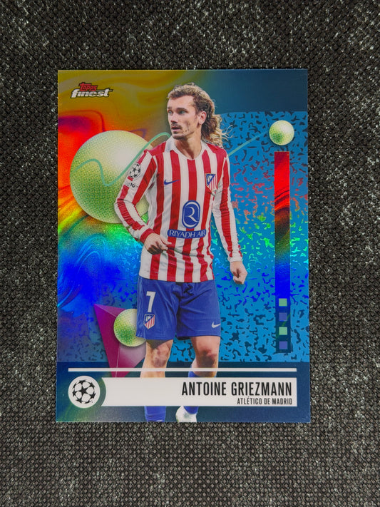 2025-26 Topps Finest UCC Oil Spill Insert (Case Hit - SSP) - Antoine Griezmann