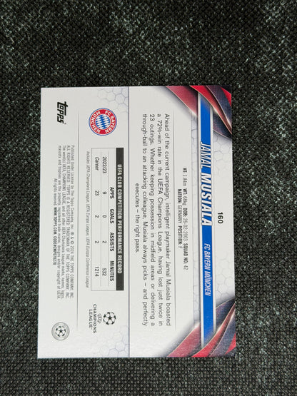 2023-24 Topps UEFA Club Competitions Image Variation (Short Print) - Jamal Musiala