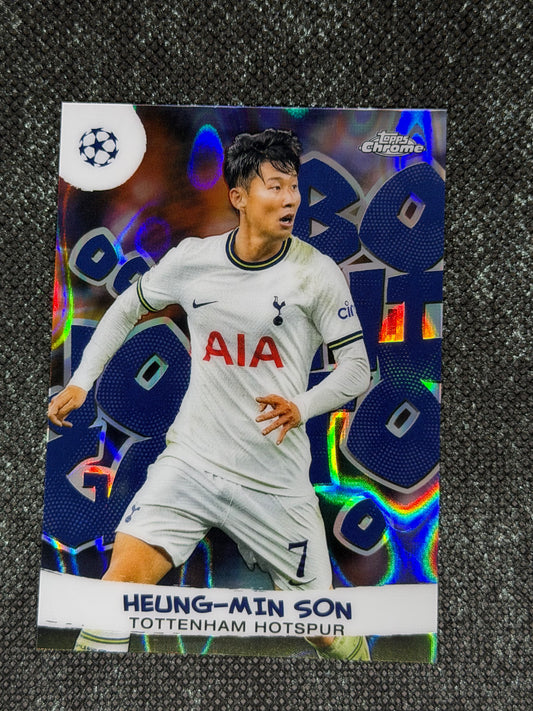2022-23 Topps Chrome UEFA Champions League Joga Bonito Insert (Case Hit) - Heung-Min Son