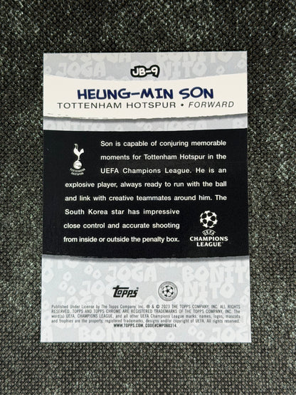 2022-23 Topps Chrome UEFA Champions League Joga Bonito Insert (Case Hit) - Heung-Min Son