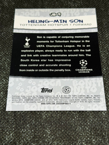 2022-23 Topps Chrome UEFA Champions League Joga Bonito Insert (Case Hit) - Heung-Min Son