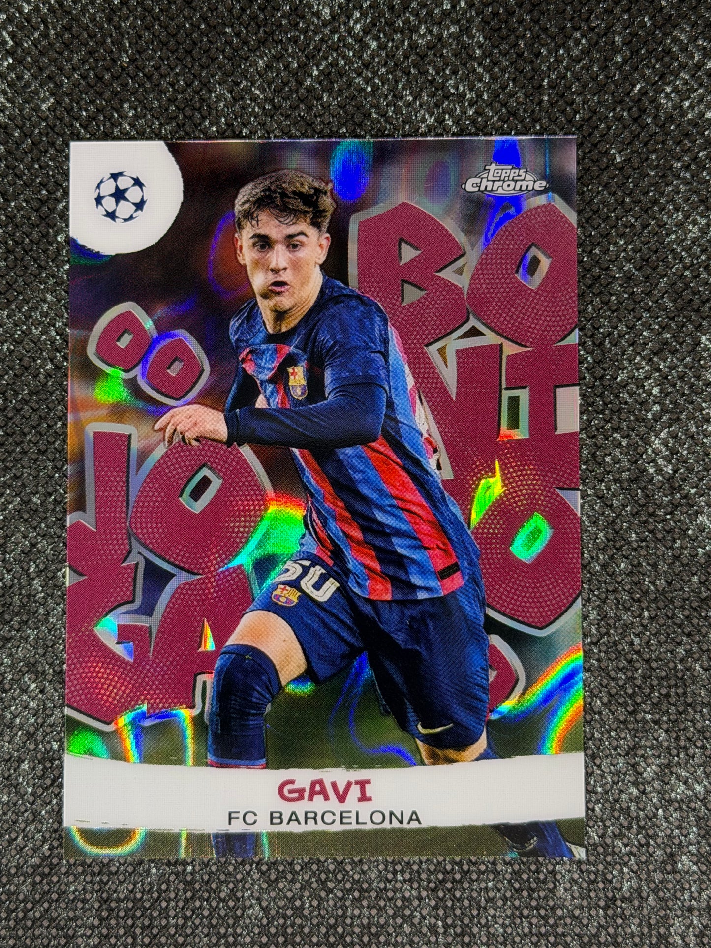 2022-23 Topps Chrome UEFA Champions League Joga Bonito Insert (Case Hit) - Gavi