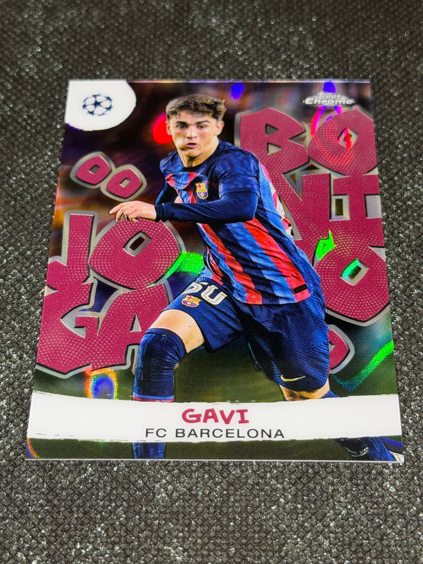 2022-23 Topps Chrome UEFA Champions League Joga Bonito Insert (Case Hit) - Gavi