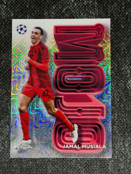 2024-25 Topps UEFA Club Competitions Flagship Mojo Insert (Case Hit) - Jamal Musiala