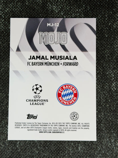 2024-25 Topps UEFA Club Competitions Flagship Mojo Insert (Case Hit) - Jamal Musiala