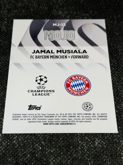 2024-25 Topps UEFA Club Competitions Flagship Mojo Insert (Case Hit) - Jamal Musiala