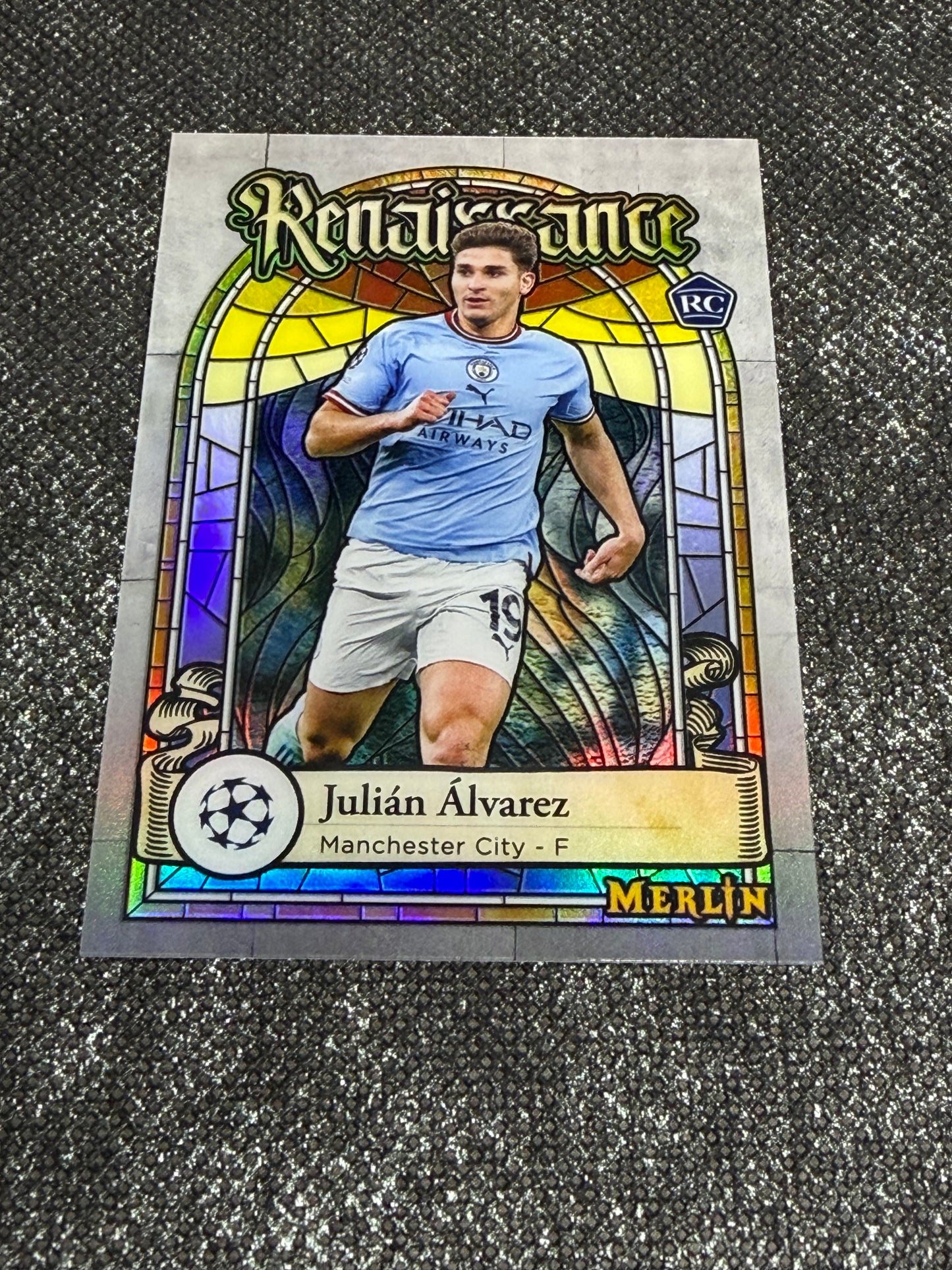 2022-23 Topps Merlin UEFA Champions League Renaissance Case Hit RC - Julian Alvarez