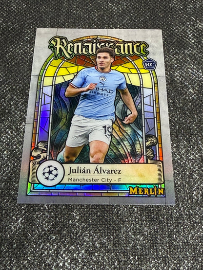 2022-23 Topps Merlin UEFA Champions League Renaissance Case Hit RC - Julian Alvarez