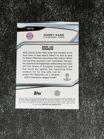 2023-24 Topps Chrome UEFA Champions League Mojo Insert (Case Hit) - Harry Kane