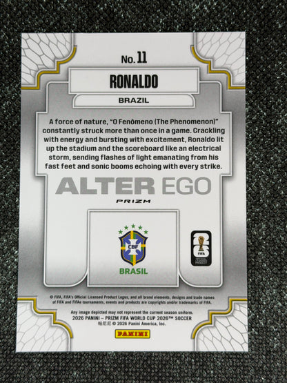 2026 Panini - Prizm World Cup 2026 Soccer Alter Ego Insert (Case Hit) - Ronaldo