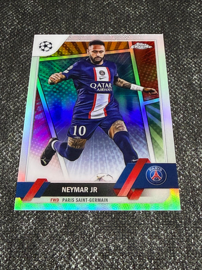 2022-23 Topps Chrome UEFA Champions League Heroes Variation Insert (Case Hit) - Neymar