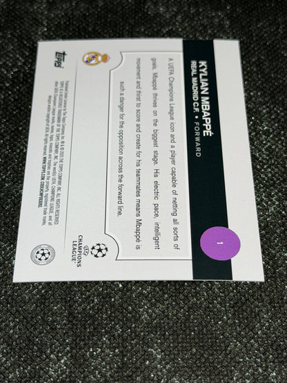 2024-25 Topps UCC Flagship Flagship Image Variation SP - Kylian Mbappe