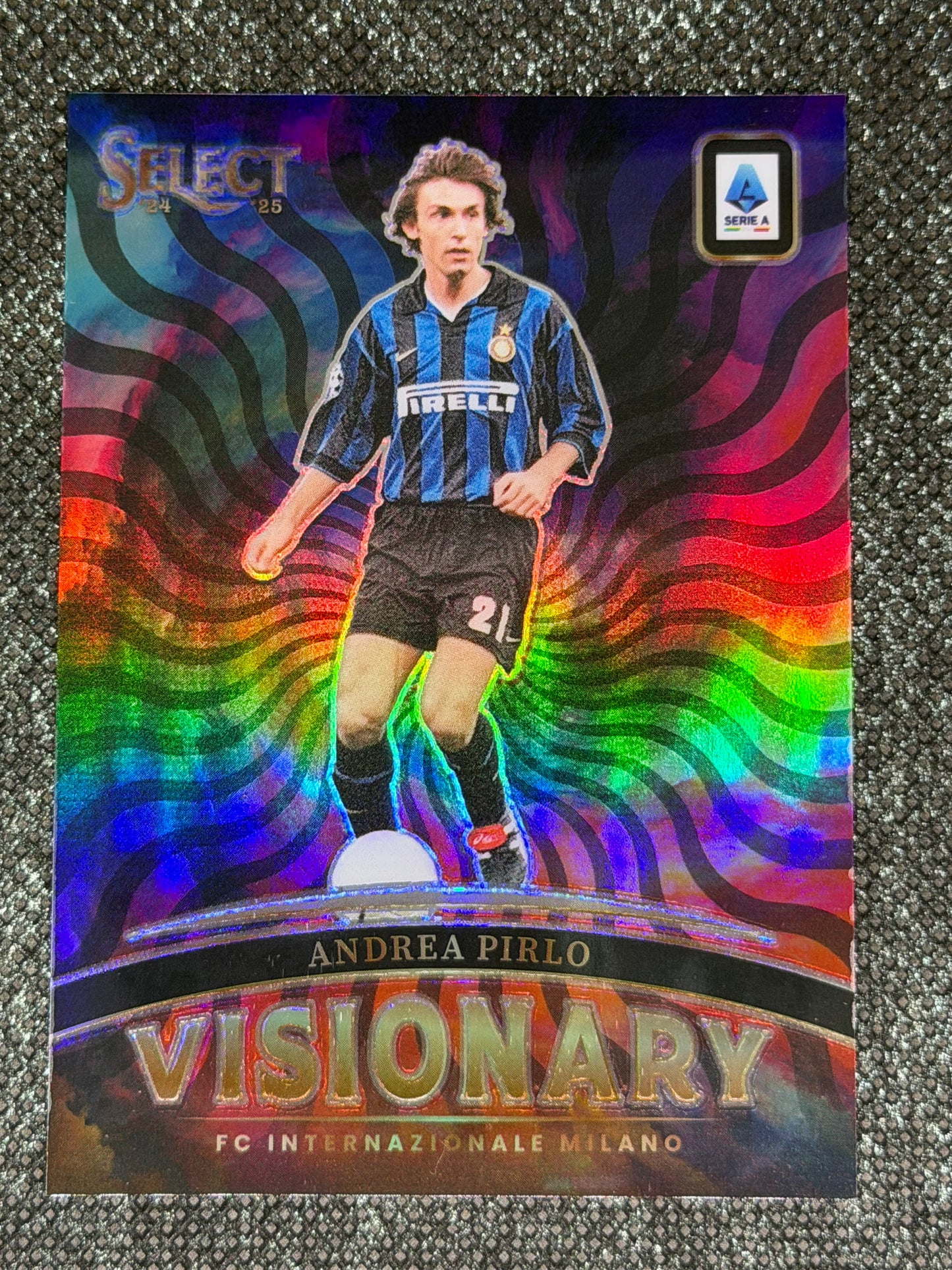 2024-25 Panini Select Serie A Soccer Visionary Insert (Case Hit) - Andrea Pirlo