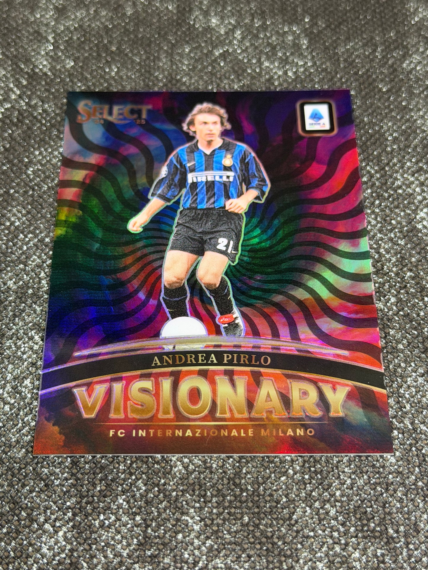 2024-25 Panini Select Serie A Soccer Visionary Insert (Case Hit) - Andrea Pirlo